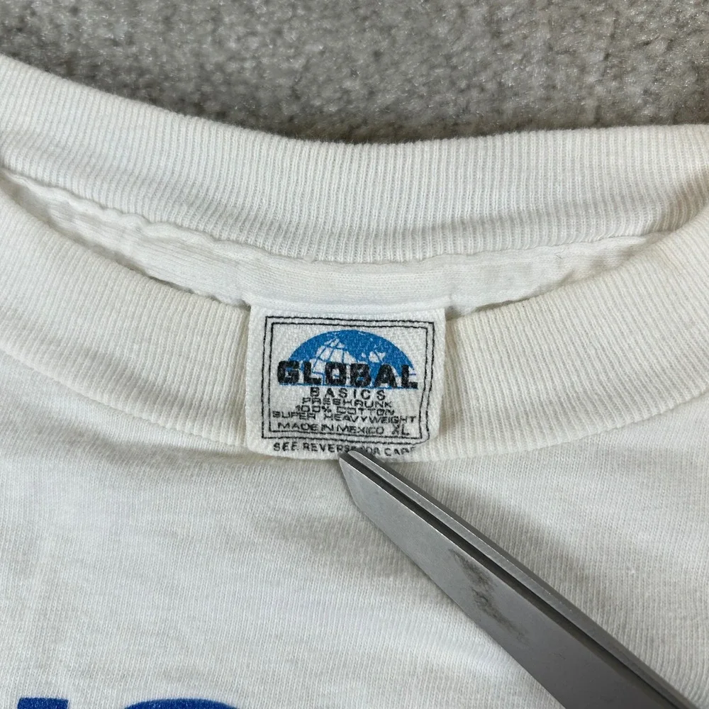 Global Basics white cotton